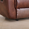 Darwin Faux Leather 3+1 Seater Recliner Set - Brown