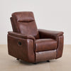 Darwin Faux Leather 3+1 Seater Recliner Set - Brown