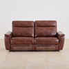 Darwin Faux Leather 3+1 Seater Recliner Set - Brown