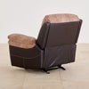 Aries Faux Leather 1-Seater Rocking Recliner - Brown