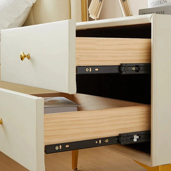 asco Uphostered 2 Drawers Beside