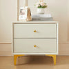 asco Uphostered 2 Drawers Beside