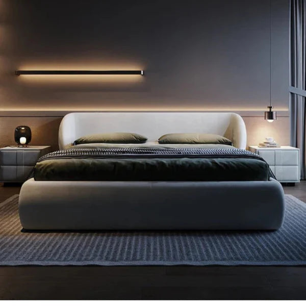 Plushora Luxury Upholstered Bed