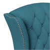 Daimond Button tuffed Wing Back Chair