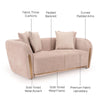 CasaLuxe Sofa Premium Modern Sofa Set