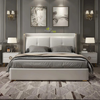 Indiana Leatherette Upholstered Bed