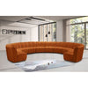 Infinity 183" Wide Velvet Symmetrical Modular Corner Sectional Velvet