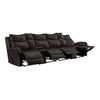 4 Seater Sofa Set: 132.5'' Wide Home Theater Recliner