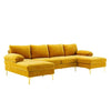 Accent Sofa, U-Shaped Sectional Sofa,