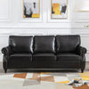 Faux Leather Sofa Couch