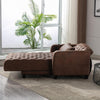 HomSof Chaise Modern Teal Chaise Lounge