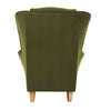 Stuffed Wing-Chair-in-Green-Color