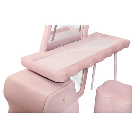 Fabric dressing-table