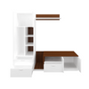 Edon TV Unit -Frosty Walnut -Upto 55 inches TV