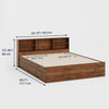 Petra Engineered Wood Bed