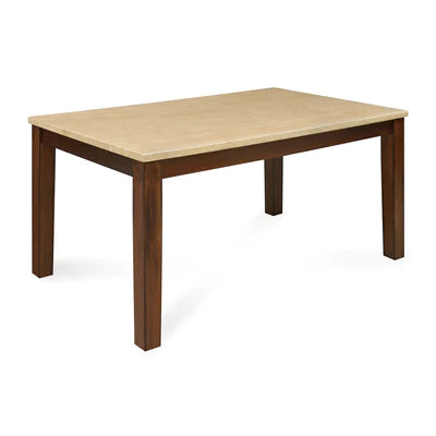 Marble Top Wooden6 Seater Dining Set (607)