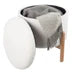 Nova puffed Ottoman with storage
