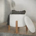 Nova puffed Ottoman with storage