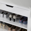 Benches: 12 Pair Shoe Rack With Seat, Storage Bench