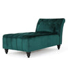 Andrews Tufted Armless Chaise Lounge Chair