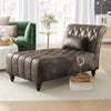 Andrews Tufted Armless Chaise Lounge Chair