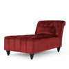 Andrews Tufted Armless Chaise Lounge Chair