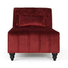 Andrews Tufted Armless Chaise Lounge Chair