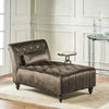 Andrews Tufted Armless Chaise Lounge Chair