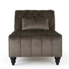 Andrews Tufted Armless Chaise Lounge Chair