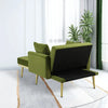 Stylish Tufted Two Arm Flared Arms Reclining Chaise Lounge