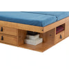 Copper Grove Rivne Storage Platform Bed with Drawers and Shelves