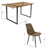 Metric Dining Table 6 Seater