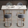 Bar Height 4 Seater Breakfast Table, Dining Set