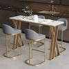 Bar Height 4 Seater Breakfast Table, Dining Set