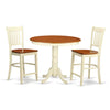 Person Counter Height Rubberwood Solid Wood Dining Set