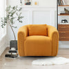 Ebello Oversize Velvet Swivel Accent Chair