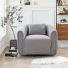 Ebello Oversize Velvet Swivel Accent Chair