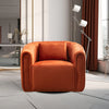 Ebello Oversize Velvet Swivel Accent Chair