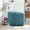 Ebello Oversize Velvet Swivel Accent Chair