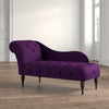 Elliston Tufted One Arm Left-Arm Chaise Lounge