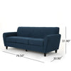 Emiliana Buttoned Fabric Sofa Couch