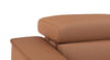 Molto vegan Leather Three Seater Recliner In Brown Colour