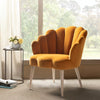 Maël Velvet Comfortable Arm Chair