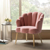 Maël Velvet Comfortable Arm Chair