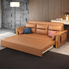 Modern Multi-Function Sofa Gray Fabric Storage Folding Sofa Bed