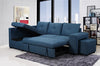 DualEase Blue Floyd Sofa Cum Bed