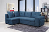DualEase Blue Floyd Sofa Cum Bed