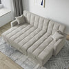 Confy Suede Sofa cum Bed