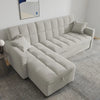 Confy Suede Sofa cum Bed