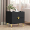 Modern Bedroom 2 Drawer Bedside Table